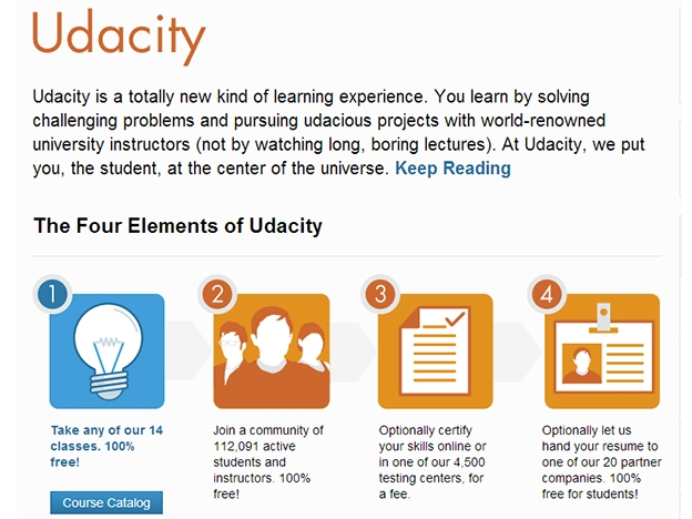 美国在线教育案例分析：Udacity怎么站着挣钱？