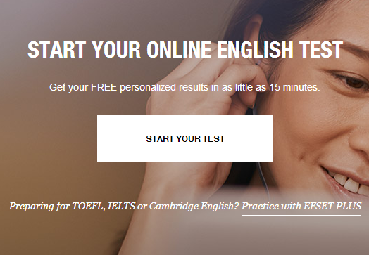 英孚推免费在线评测工具EFSET，针对非托福雅思学员