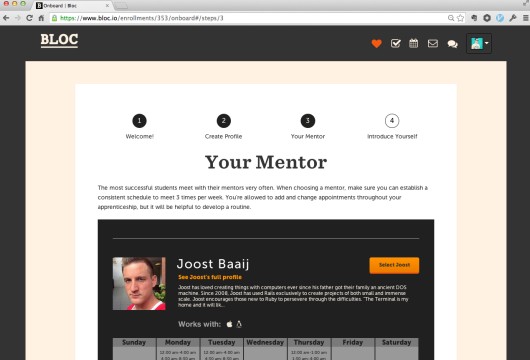 一对一在线编程网站Bloc融资200万美元